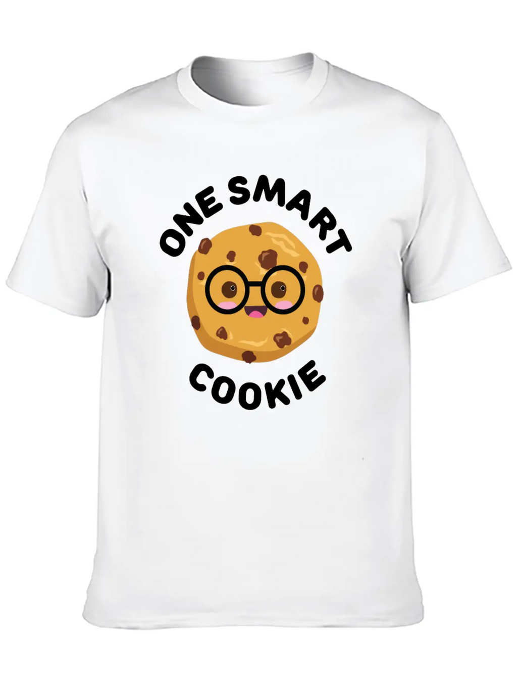 One Smart Cookie Cute Kawaii Style Breathable Soft Cotton T-Shirt – Timeless Casual Look