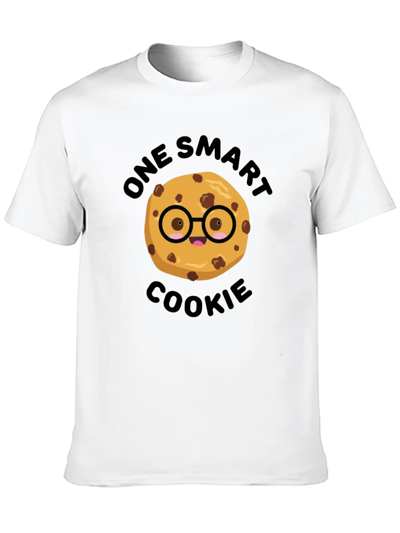 One Smart Cookie Cute Kawaii Style Breathable Soft Cotton T-Shirt – Timeless Casual Look