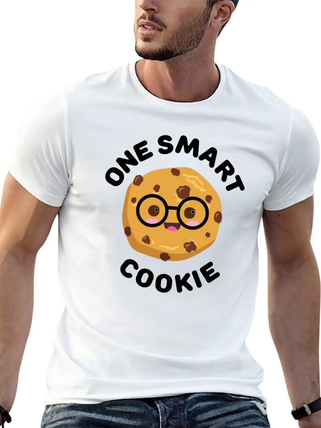 One Smart Cookie Cute Kawaii Style Breathable Soft Cotton T-Shirt – Timeless Casual Look
