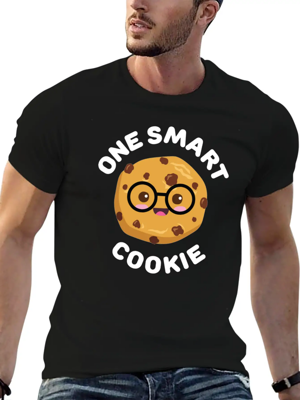One Smart Cookie Cute Kawaii Style Breathable Soft Cotton T-Shirt – Timeless Casual Look