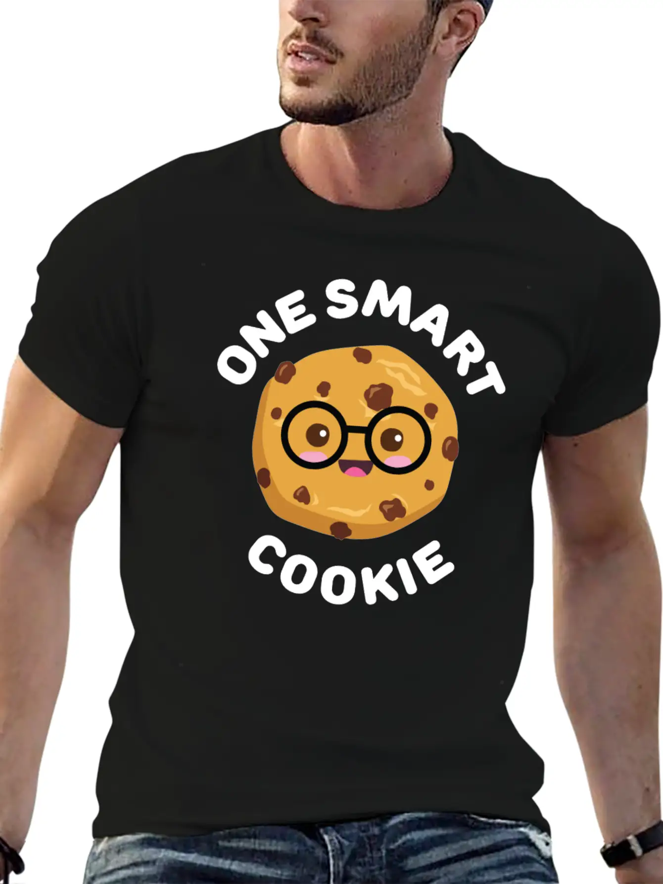 One Smart Cookie Cute Kawaii Style Breathable Soft Cotton T-Shirt – Timeless Casual Look