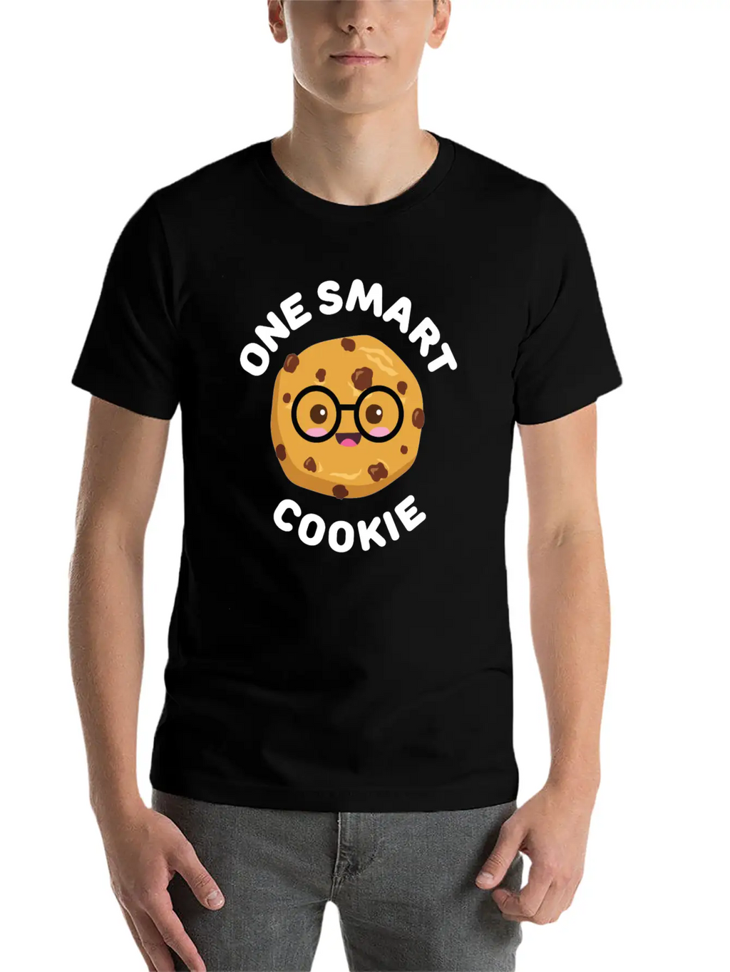 One Smart Cookie Cute Kawaii Style Breathable Soft Cotton T-Shirt – Timeless Casual Look