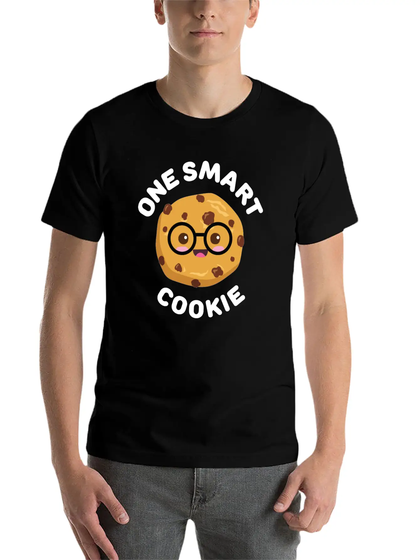 One Smart Cookie Cute Kawaii Style Breathable Soft Cotton T-Shirt – Timeless Casual Look