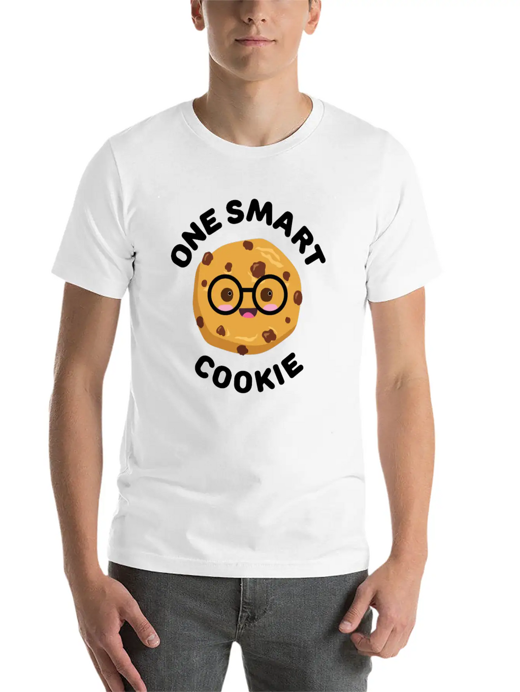 One Smart Cookie Cute Kawaii Style Breathable Soft Cotton T-Shirt – Timeless Casual Look
