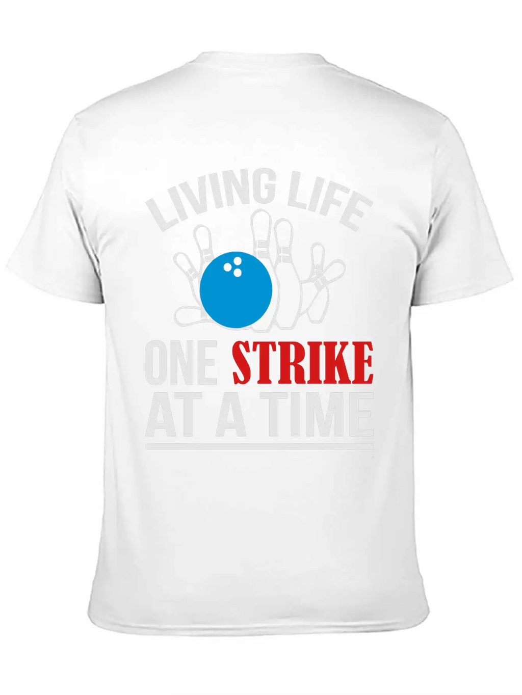 One Strike Bowling Essential Cotton Tee For Daily Outfits – Unisex Style