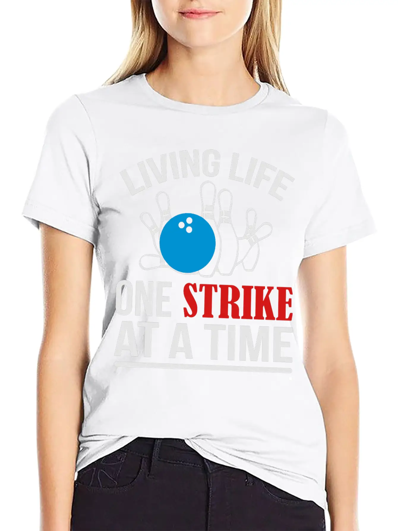 One Strike Bowling Essential Cotton Tee For Daily Outfits – Unisex Style