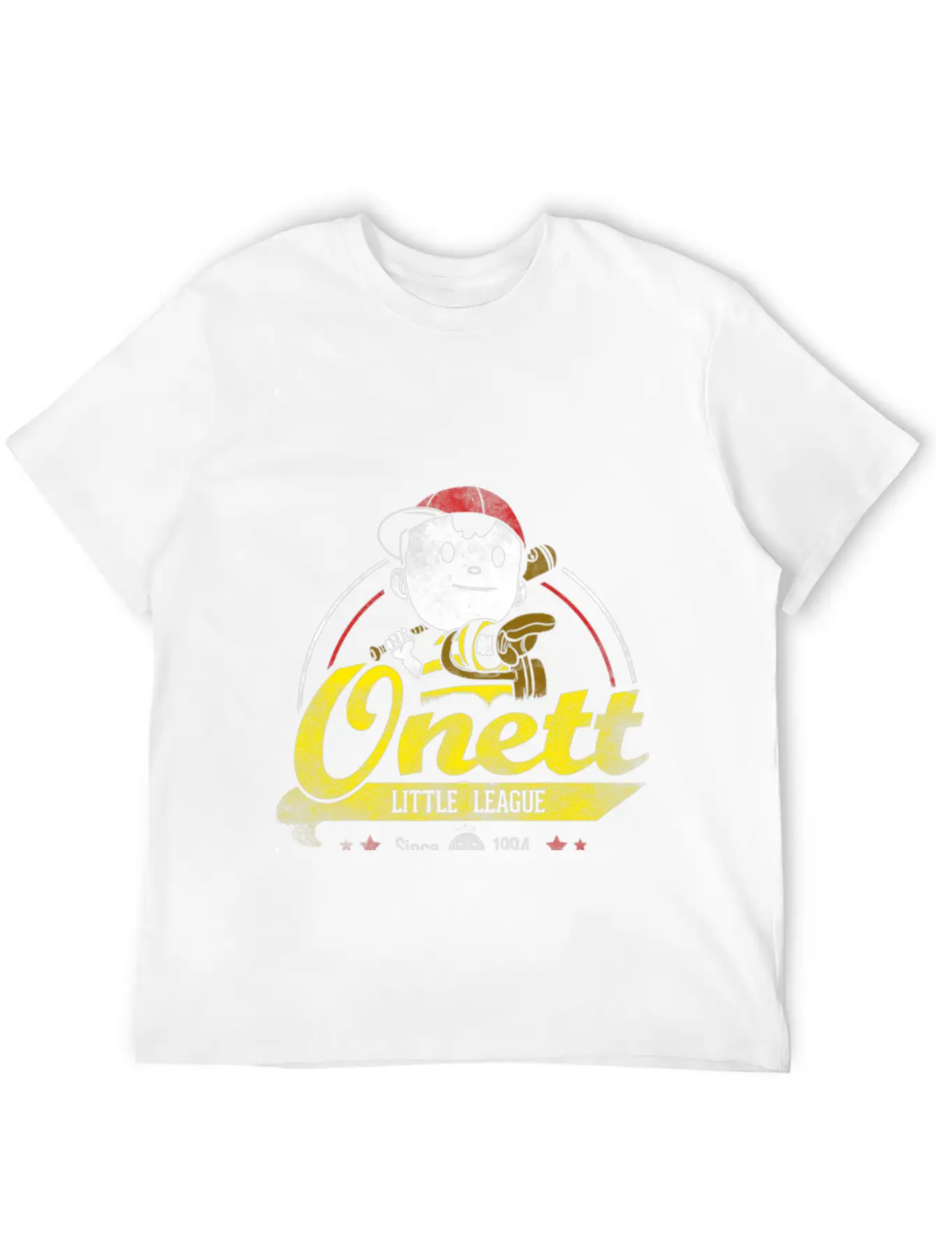 Onett Little League T Shirt Unisex Casual T-Shirt – Clean Design For Daily Comfort