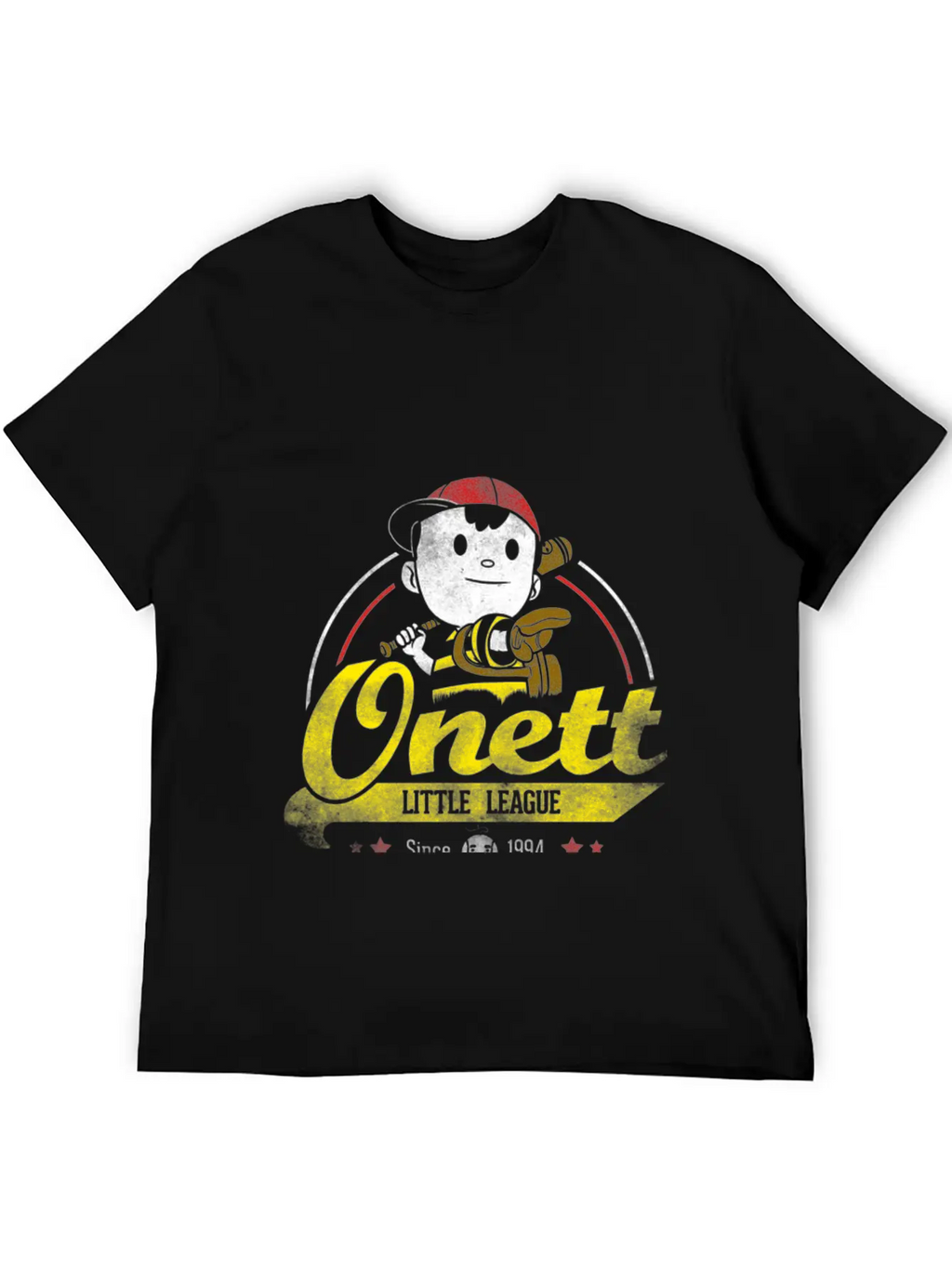 Onett Little League T Shirt Unisex Casual T-Shirt – Clean Design For Daily Comfort