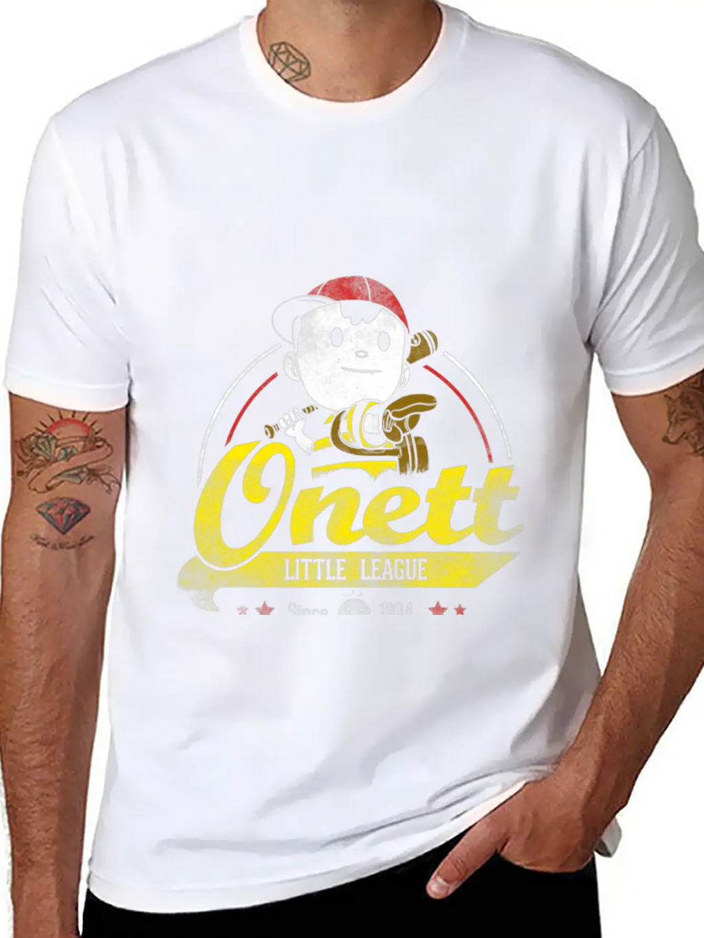 Onett Little League T Shirt Unisex Casual T-Shirt – Clean Design For Daily Comfort