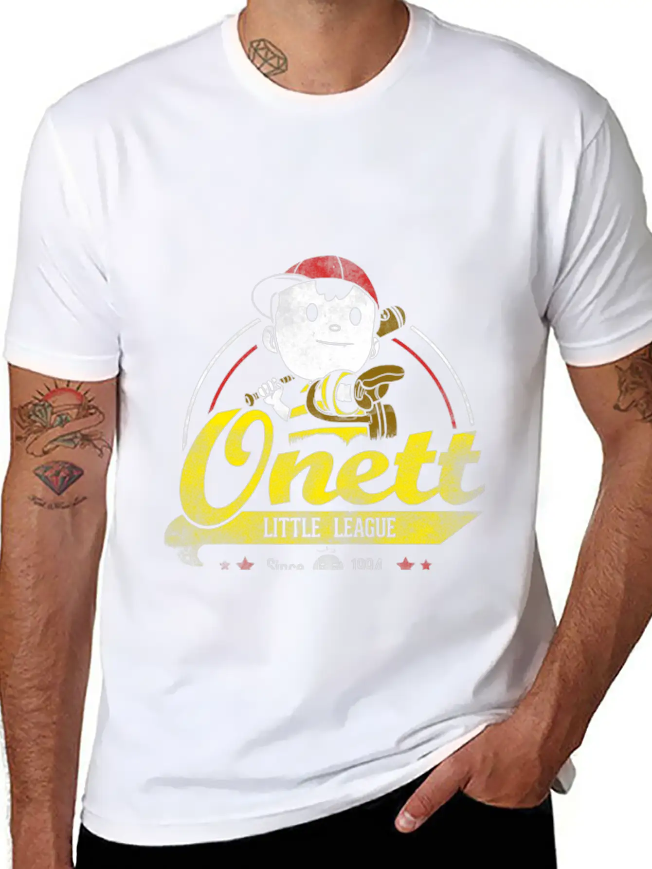 Onett Little League T Shirt Unisex Casual T-Shirt – Clean Design For Daily Comfort