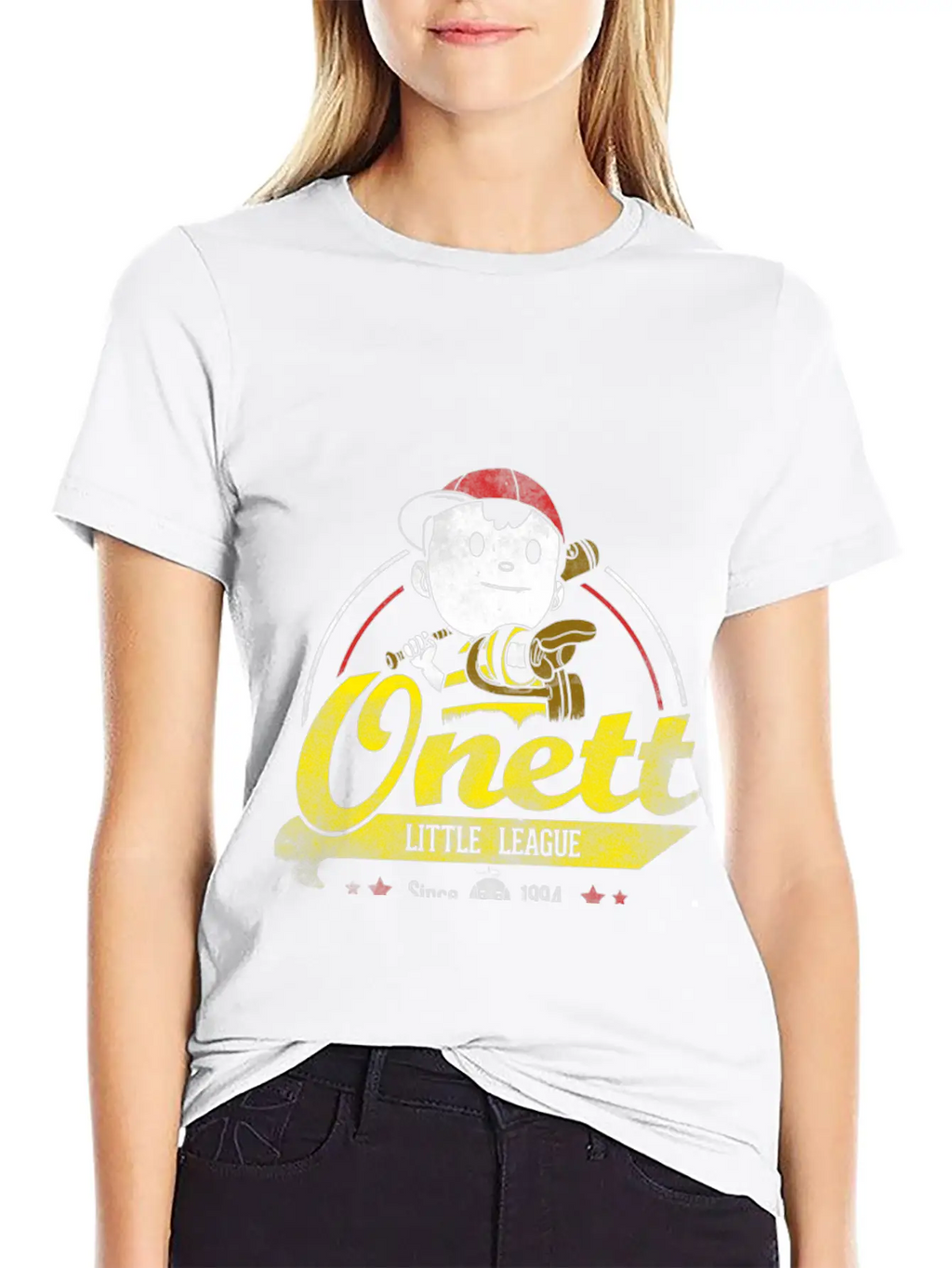 Onett Little League T Shirt Unisex Casual T-Shirt – Clean Design For Daily Comfort
