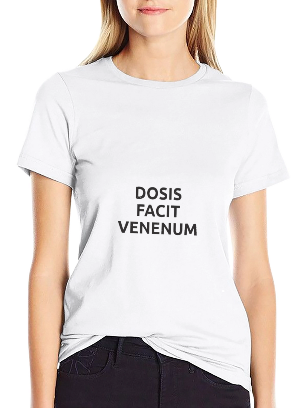 Dosis Facit Venenum Black T-Shirt