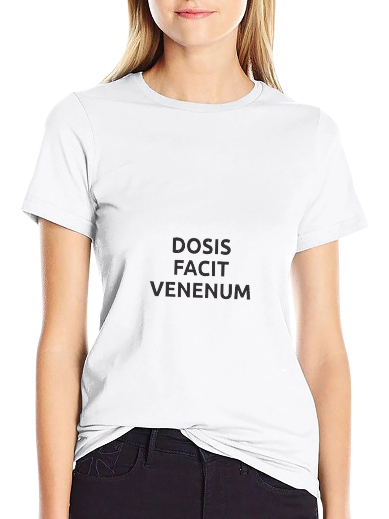 Dosis Facit Venenum Black T-Shirt