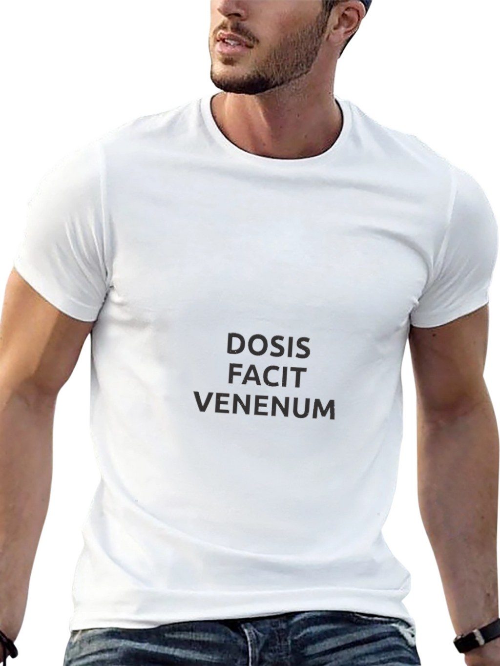 Dosis Facit Venenum Black T-Shirt
