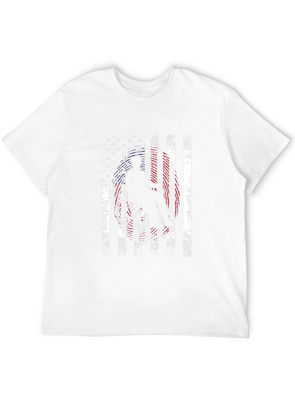 Patriotic Wheelchair American Flag T-Shirt