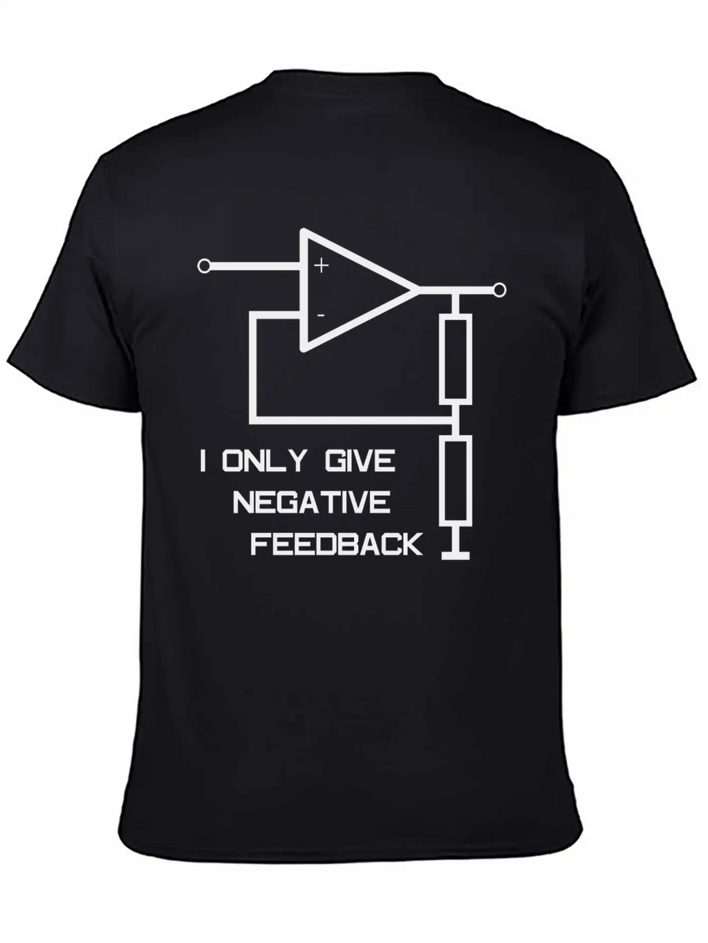 Operational Amplifier Electrical Engineering Casual Graphic T-Shirt – Simple And Comfortable Daily Wear