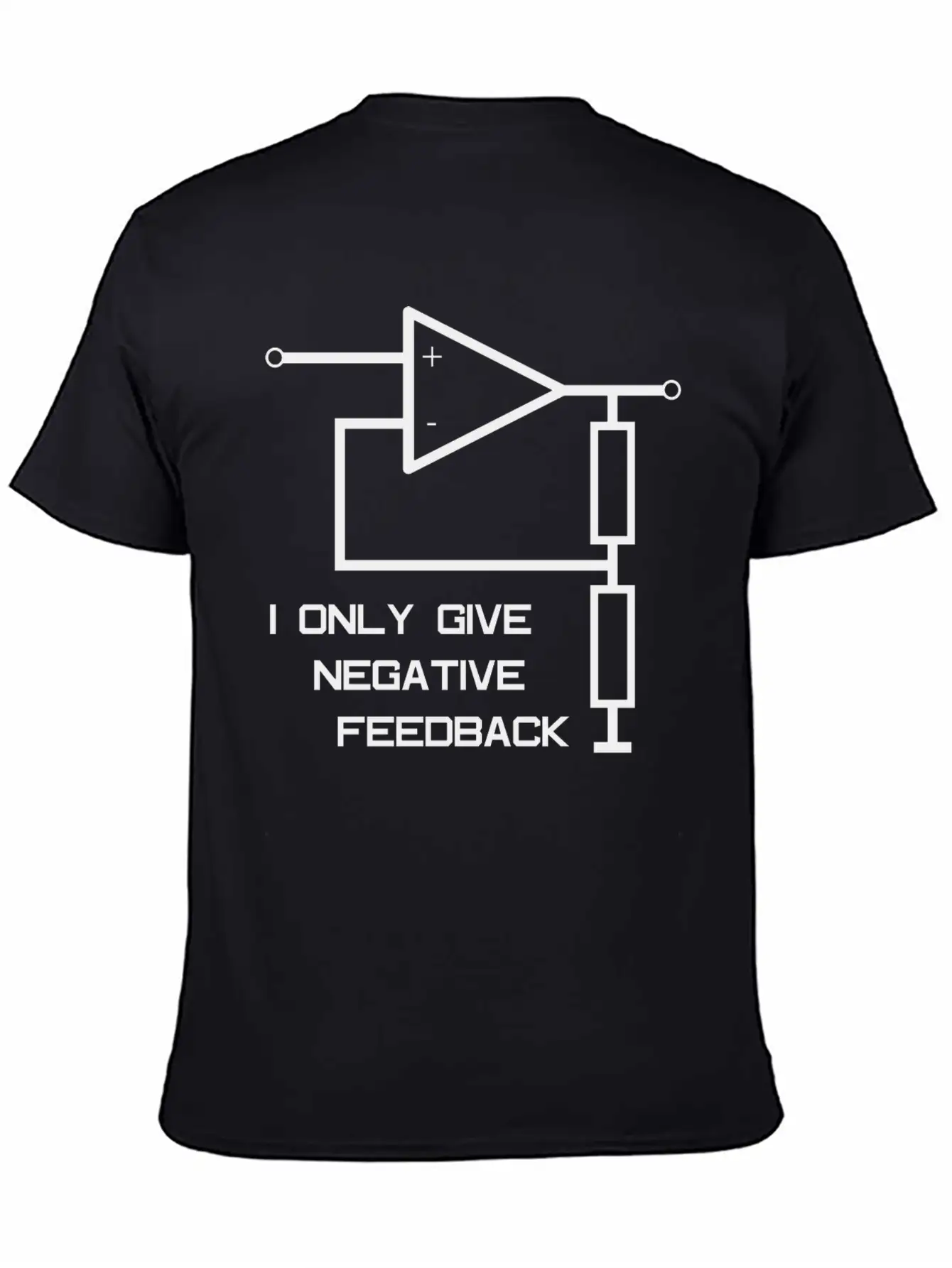 Operational Amplifier Electrical Engineering Casual Graphic T-Shirt – Simple And Comfortable Daily Wear