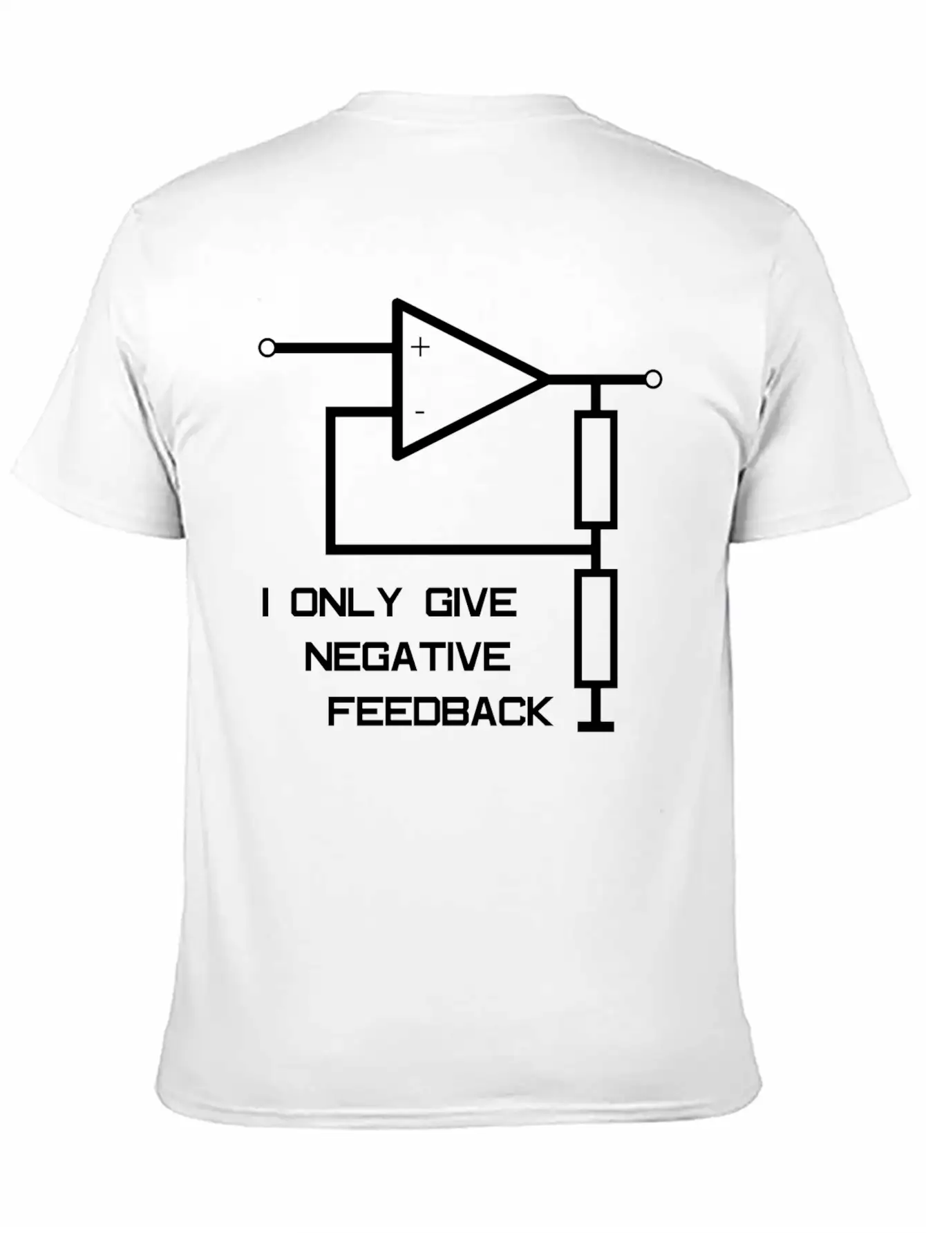 Operational Amplifier Electrical Engineering Casual Graphic T-Shirt – Simple And Comfortable Daily Wear