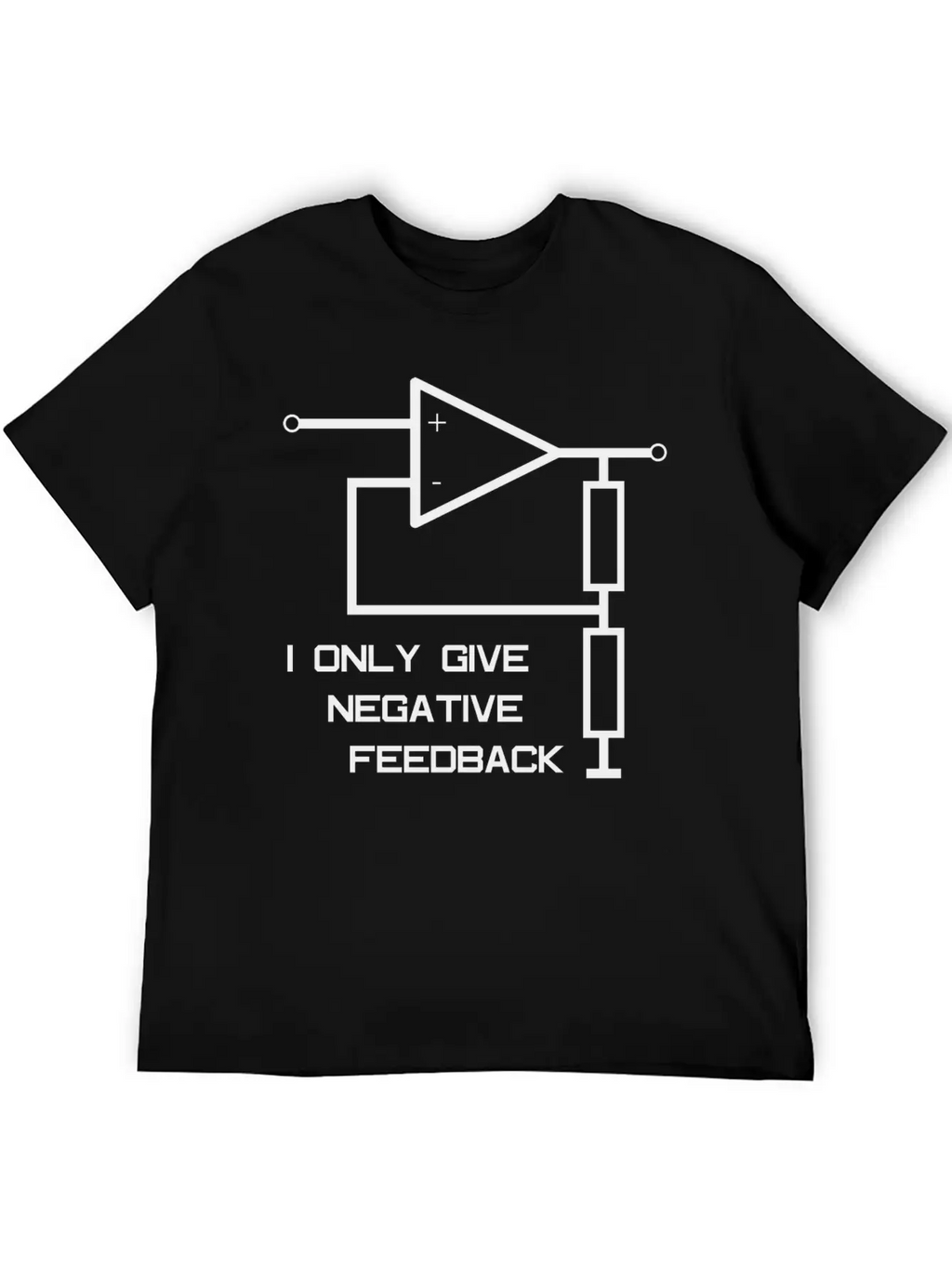 Operational Amplifier Electrical Engineering Casual Graphic T-Shirt – Simple And Comfortable Daily Wear