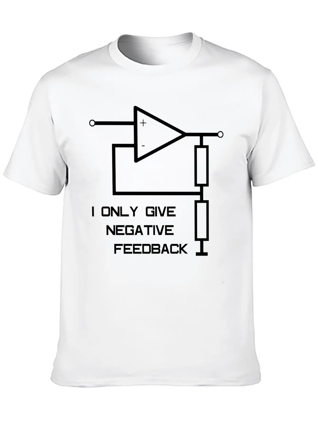 Operational Amplifier Electrical Engineering Casual Graphic T-Shirt – Simple And Comfortable Daily Wear