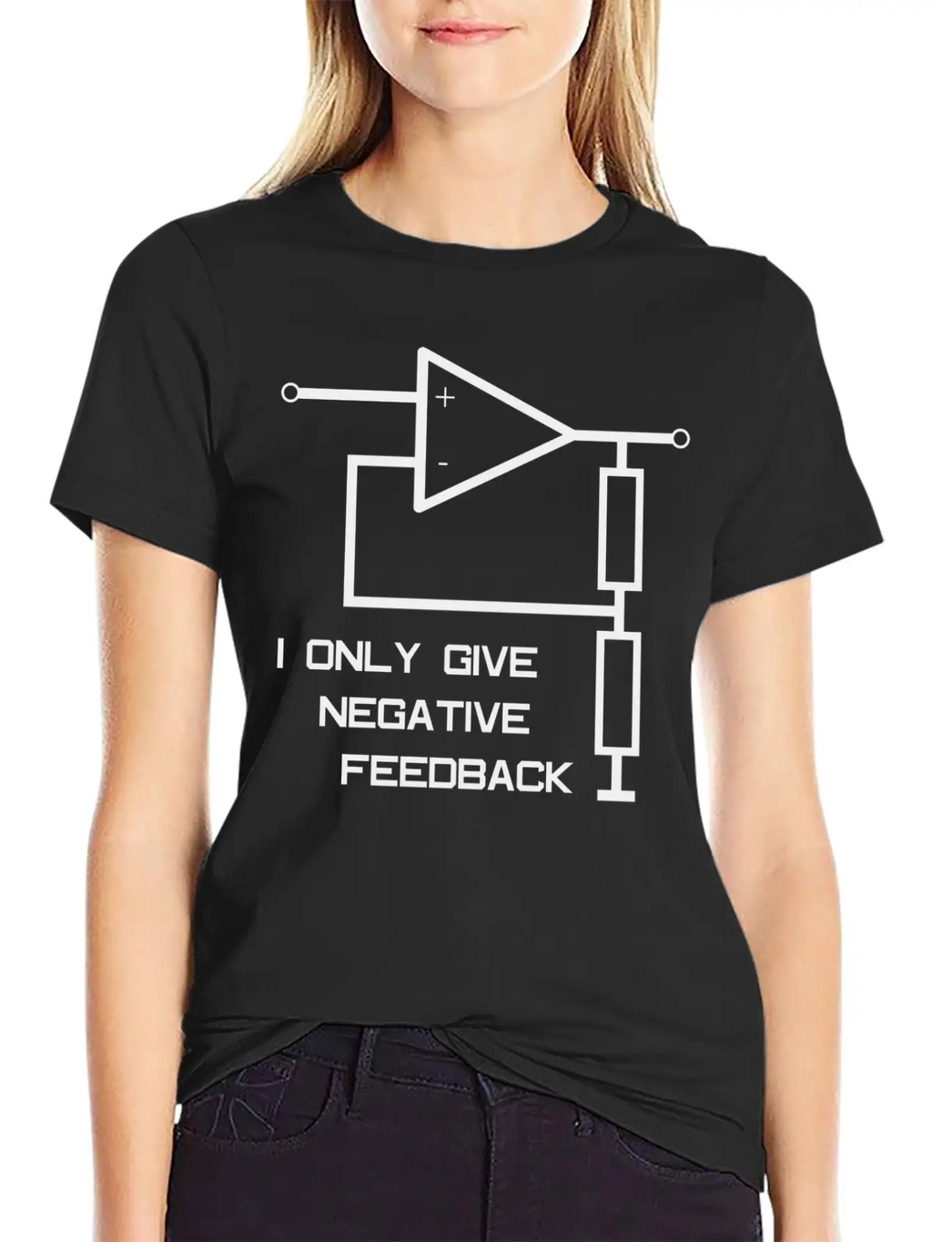 Operational Amplifier Electrical Engineering Casual Graphic T-Shirt – Simple And Comfortable Daily Wear