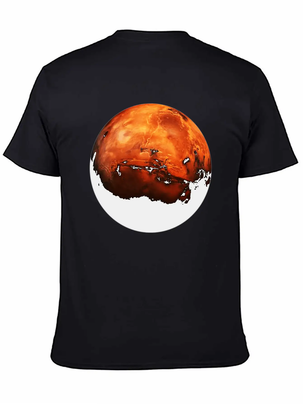 Opportunity Rover The Red Planet Unisex Short Sleeve Soft Cotton T-Shirt – Casual Everyday Wear