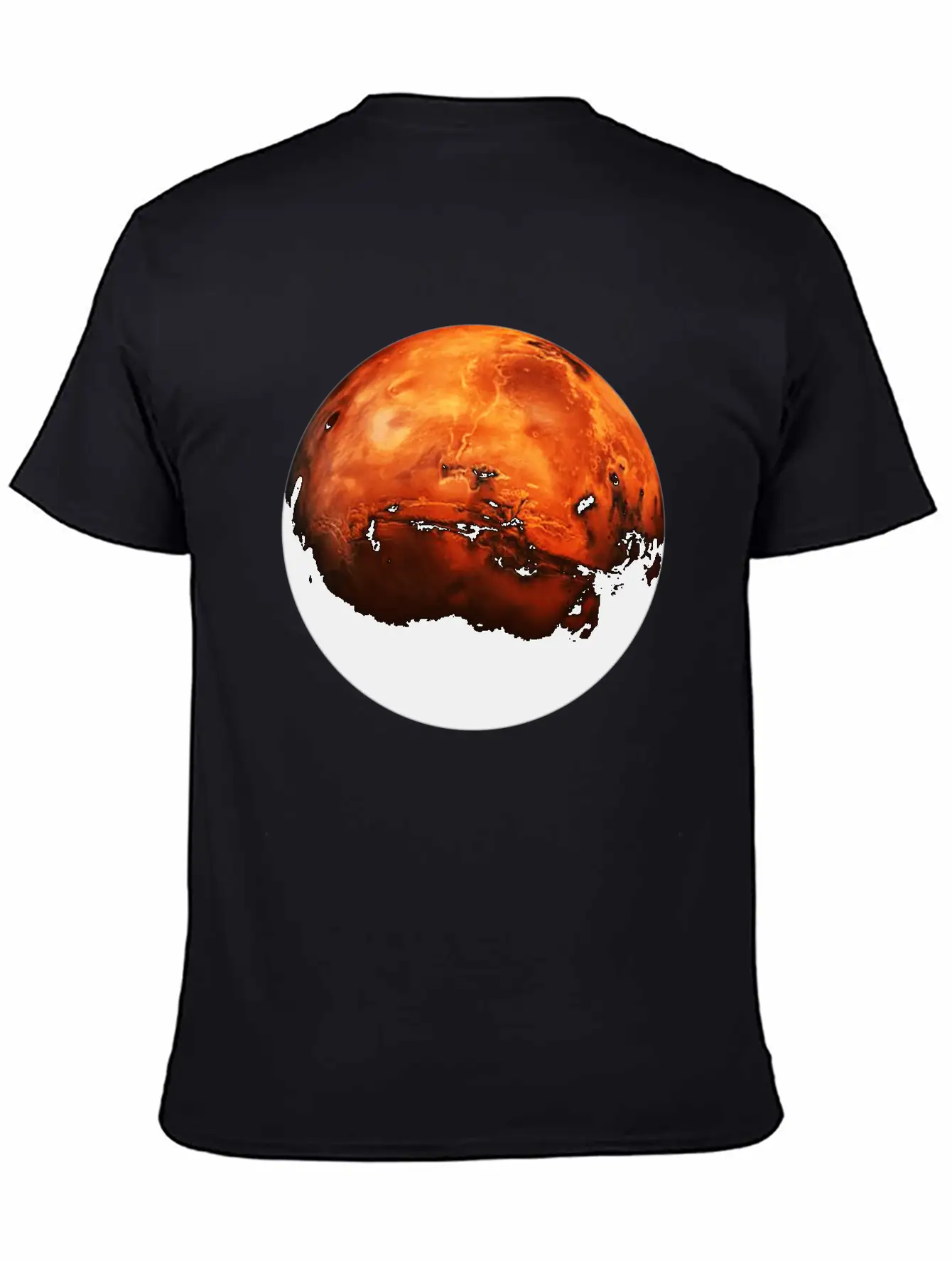 Opportunity Rover The Red Planet Unisex Short Sleeve Soft Cotton T-Shirt – Casual Everyday Wear