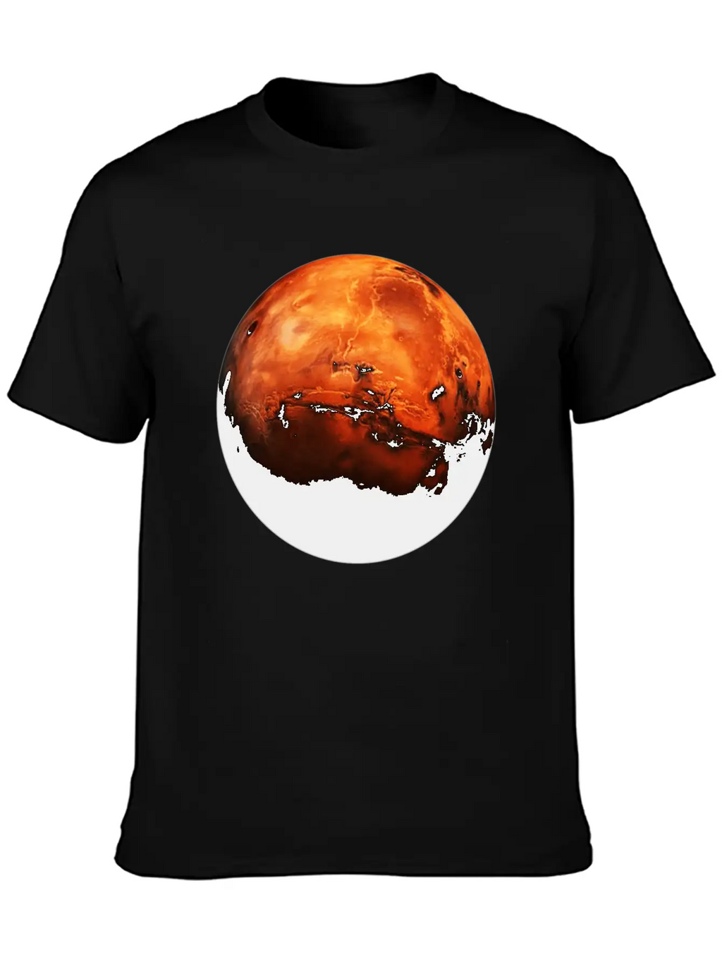 Opportunity Rover The Red Planet Unisex Short Sleeve Soft Cotton T-Shirt – Casual Everyday Wear