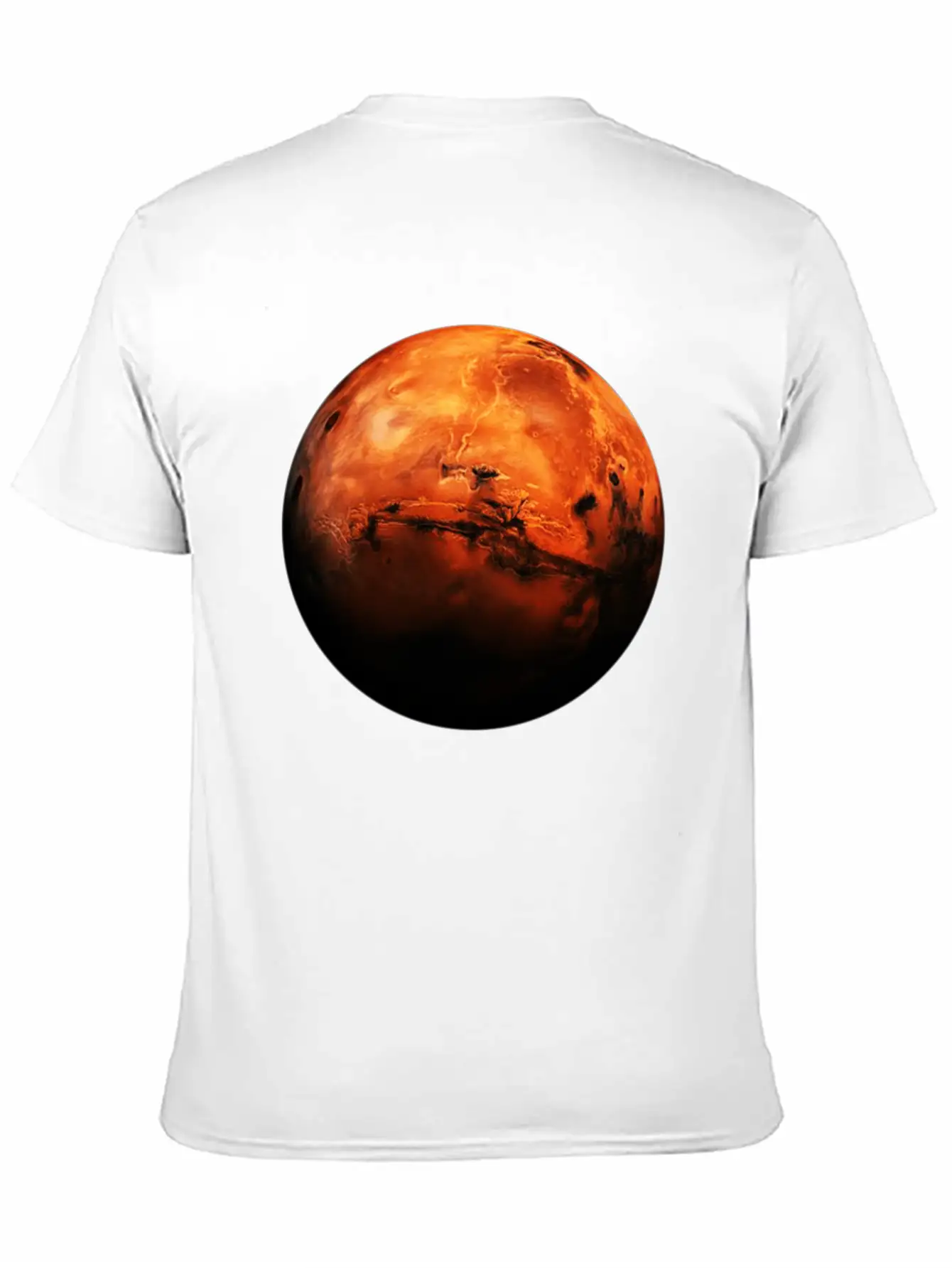 Opportunity Rover The Red Planet Unisex Short Sleeve Soft Cotton T-Shirt – Casual Everyday Wear