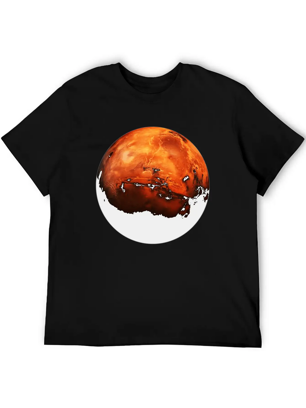 Opportunity Rover The Red Planet Unisex Short Sleeve Soft Cotton T-Shirt – Casual Everyday Wear