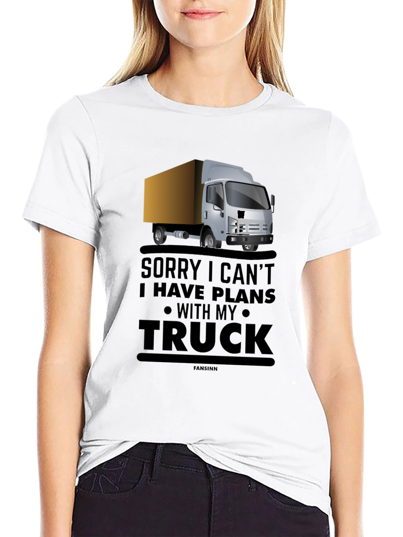 Truck Driver T-Shirt - Sorry I Have Plans With My Truck