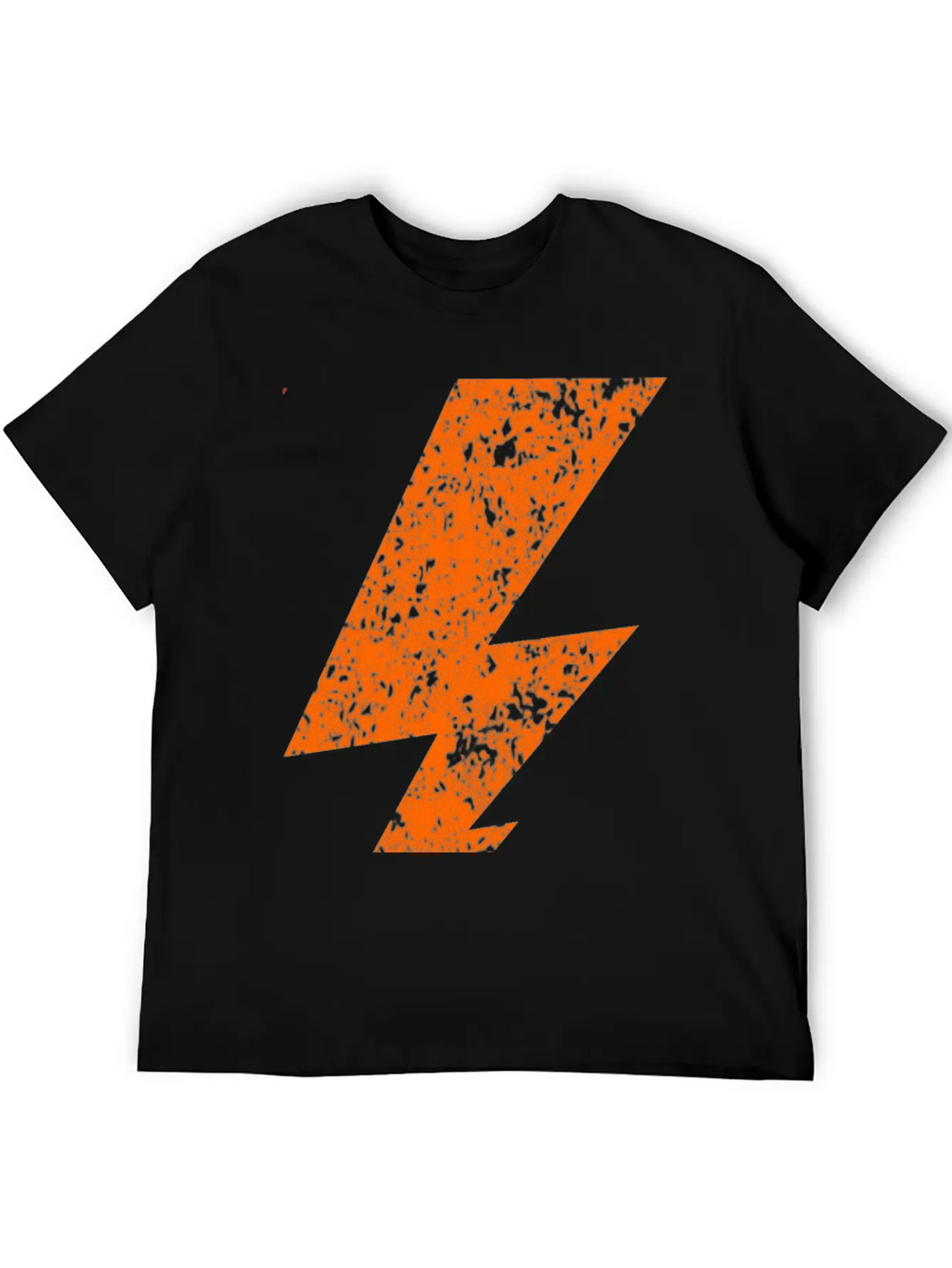 Orange Bolt Lightning | Bolt Graphic T-Shirt Stylish Everyday T-Shirt – Unisex Basic Cotton Tee