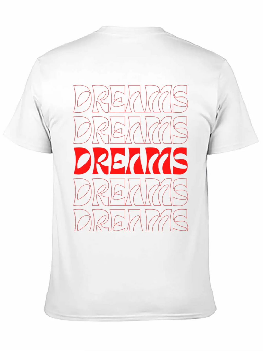 Orange Modern Typography T Shirt Casual Graphic T-Shirt – Simple And Comfortable Daily Wear