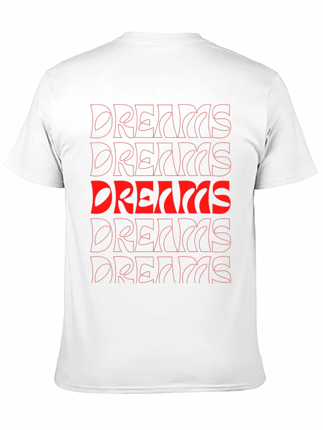 Orange Modern Typography T Shirt Casual Graphic T-Shirt – Simple And Comfortable Daily Wear