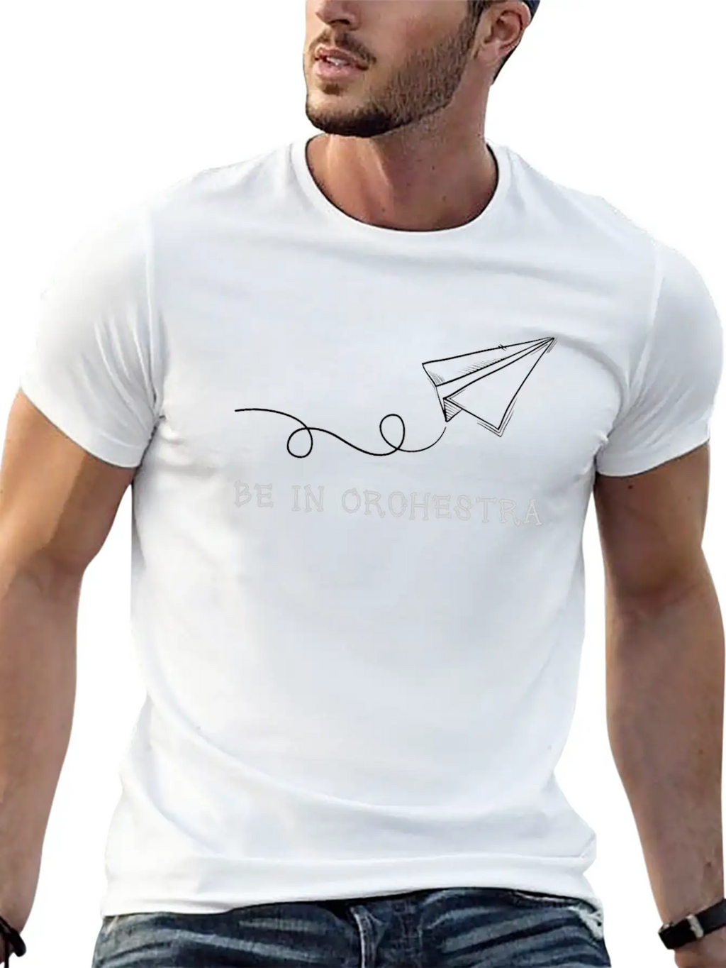 Orchestra Musician Stylish Everyday T-Shirt – Unisex Basic Cotton Tee
