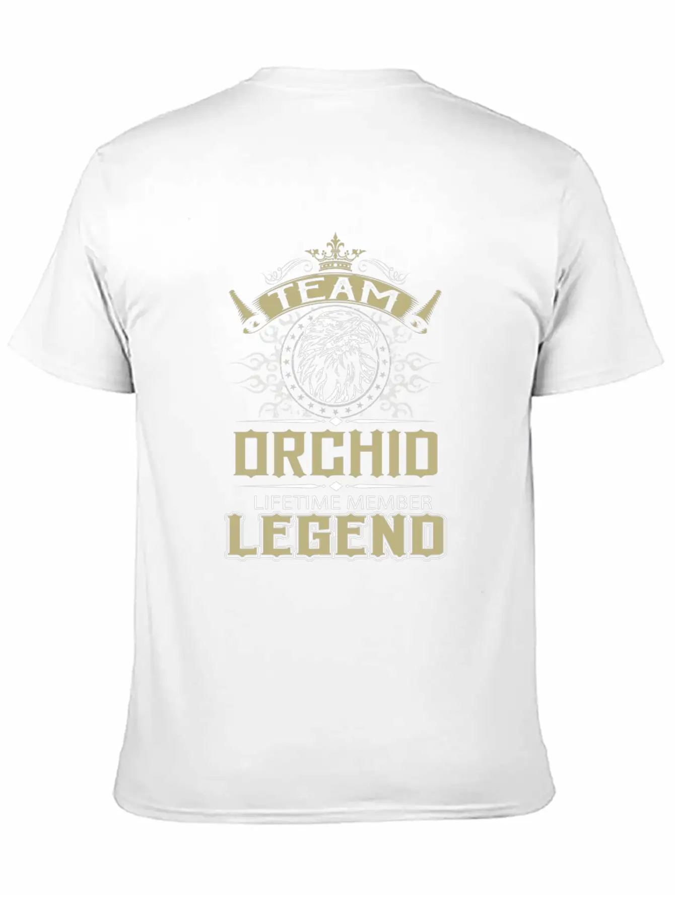 Orchid Name T Shirt - Orchid Eagle Lifetime Member Unisex Short Sleeve Soft Cotton T-Shirt – Casual Everyday Wear
