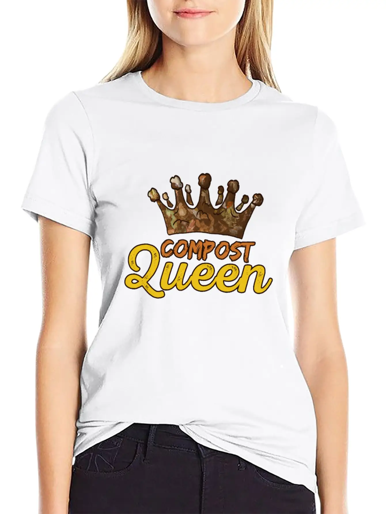 Organic Farming Composting Unisex Short Sleeve Soft Cotton T-Shirt – Casual Everyday Wear