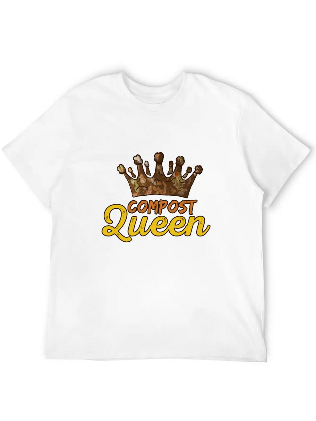 Organic Farming Composting Unisex Short Sleeve Soft Cotton T-Shirt – Casual Everyday Wear