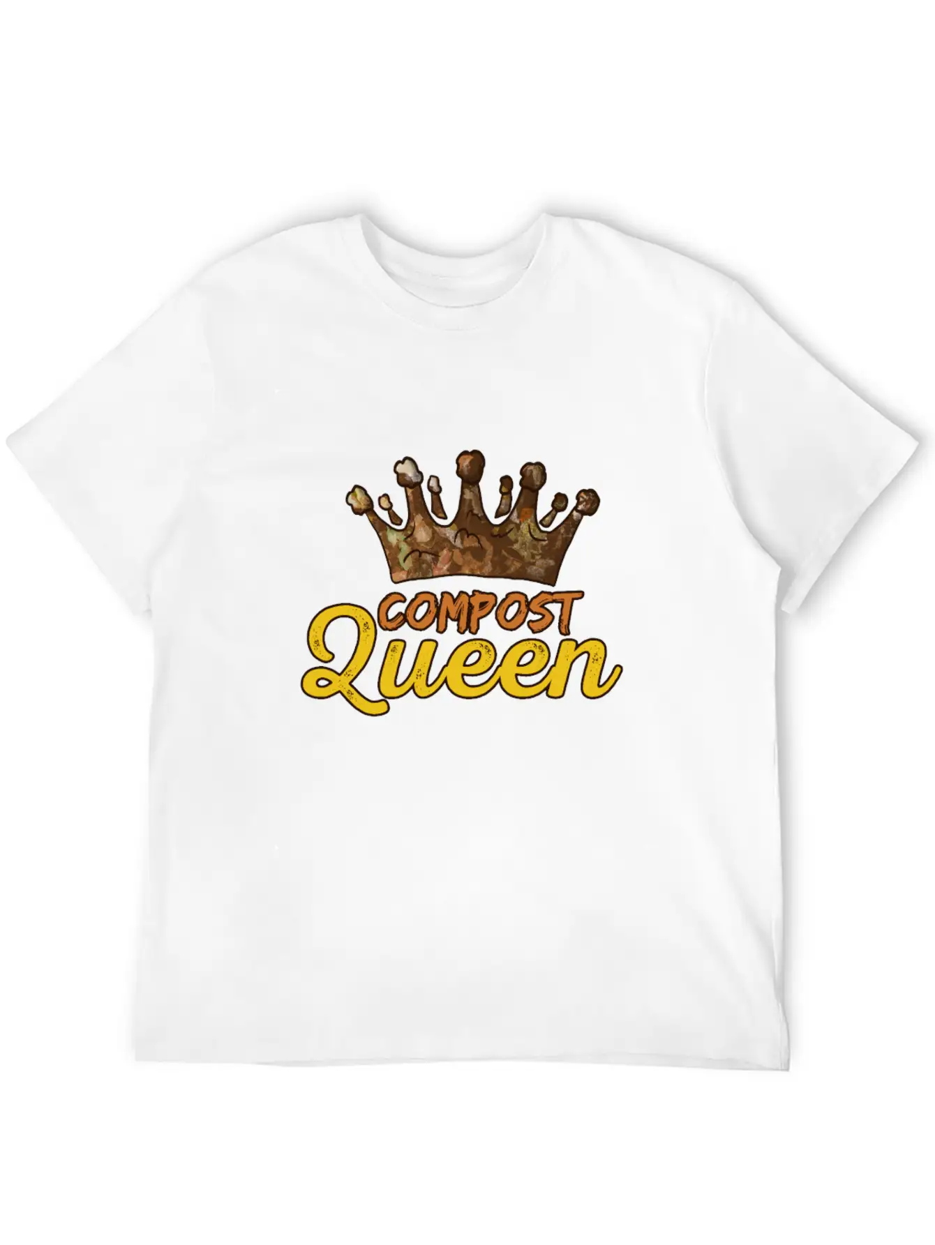 Organic Farming Composting Unisex Short Sleeve Soft Cotton T-Shirt – Casual Everyday Wear