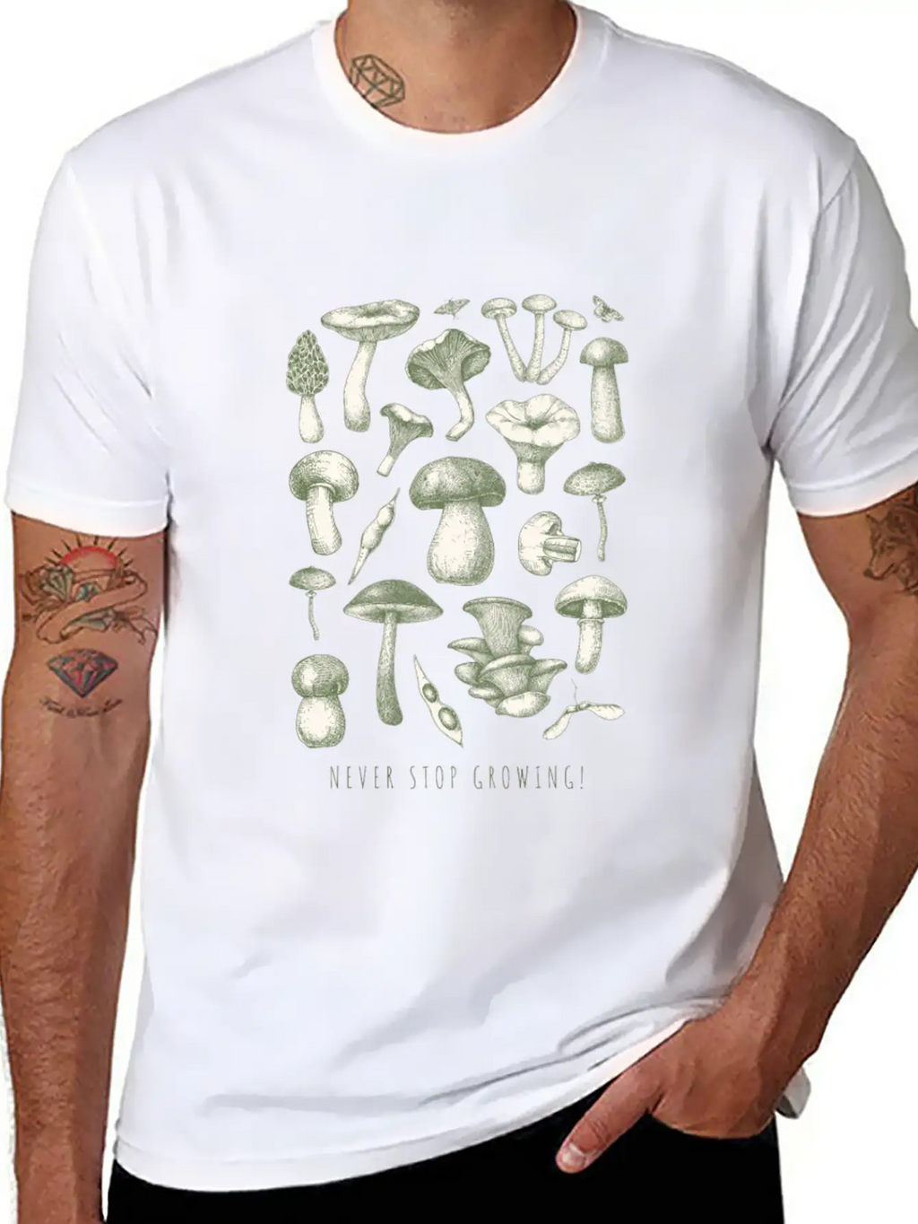 Organics Unisex Casual T-Shirt – Clean Design For Daily Comfort