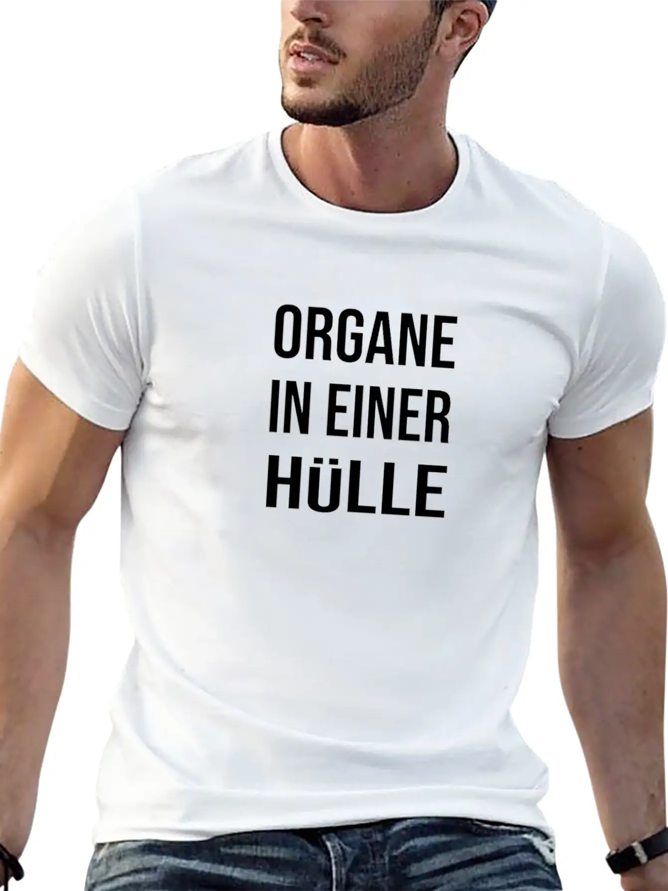 Organs In A Shell Unisex Casual T-Shirt – Clean Design For Daily Comfort
