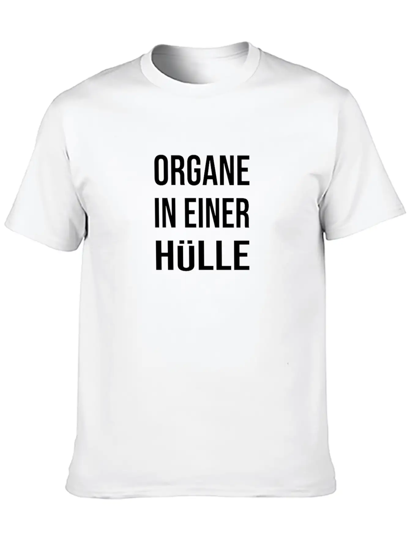 Organs In A Shell Unisex Casual T-Shirt – Clean Design For Daily Comfort