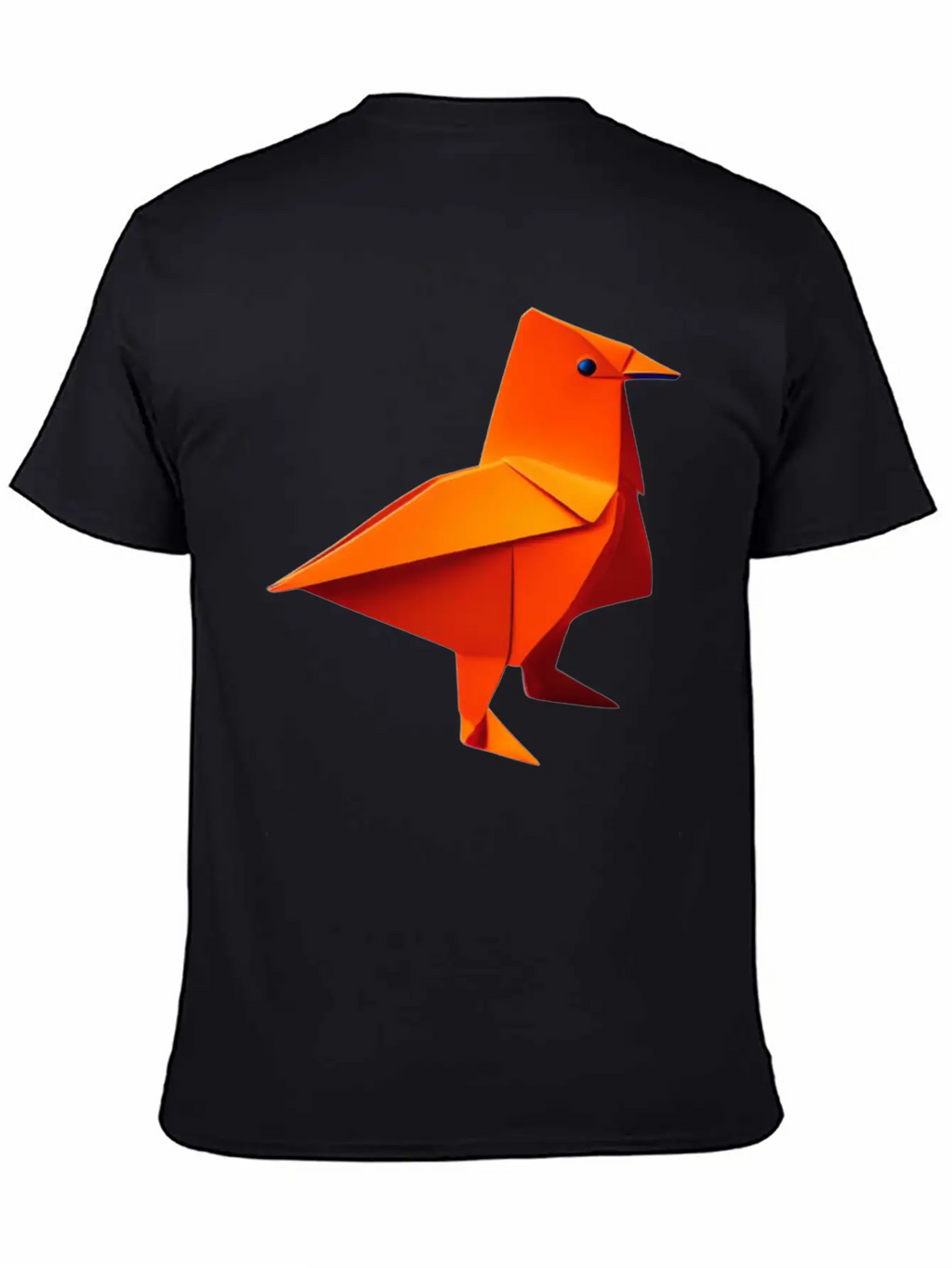 Origami Cute Bird Unisex Casual T-Shirt – Clean Design For Daily Comfort