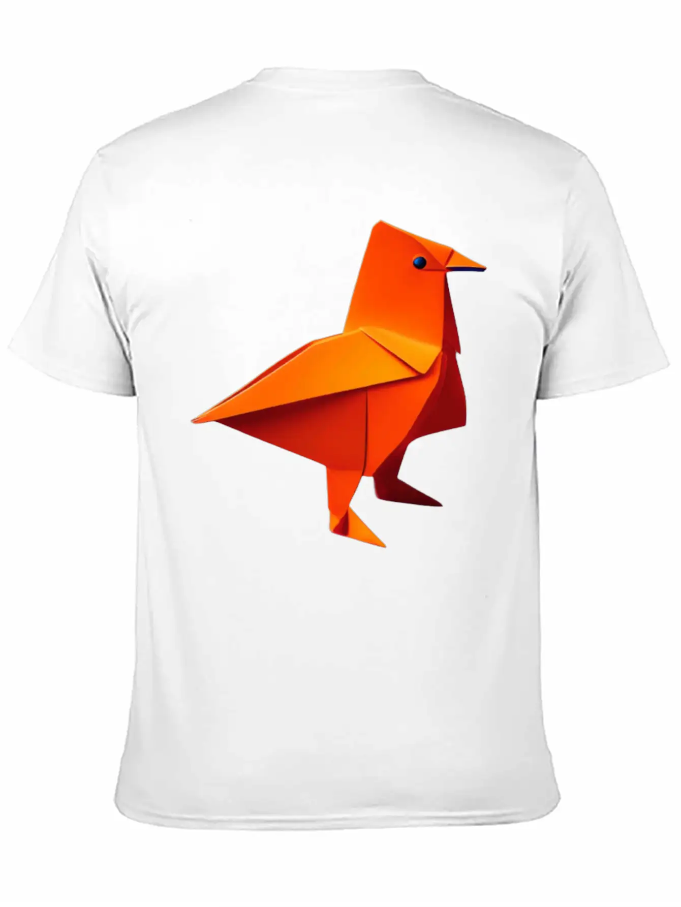 Origami Cute Bird Unisex Casual T-Shirt – Clean Design For Daily Comfort