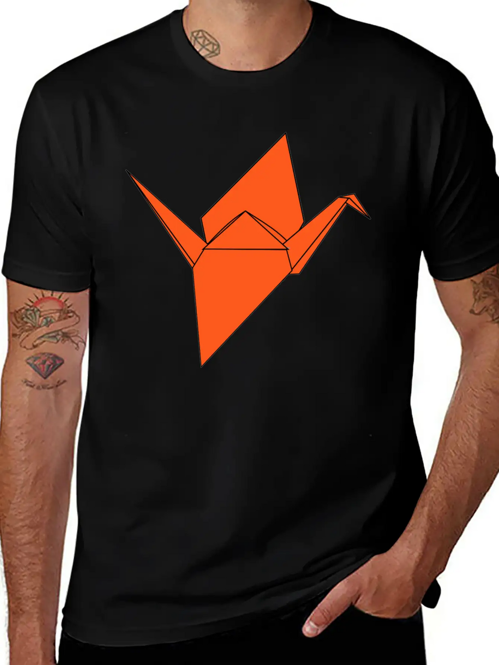Origami Paper Plane Papier Flugzeug33 Unisex Casual T-Shirt – Clean Design For Daily Comfort