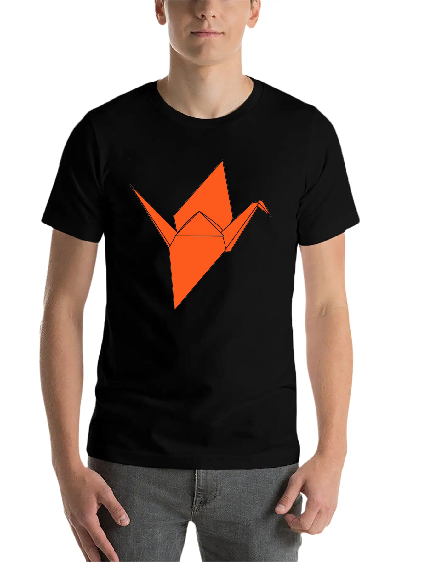 Origami Paper Plane Papier Flugzeug33 Unisex Casual T-Shirt – Clean Design For Daily Comfort