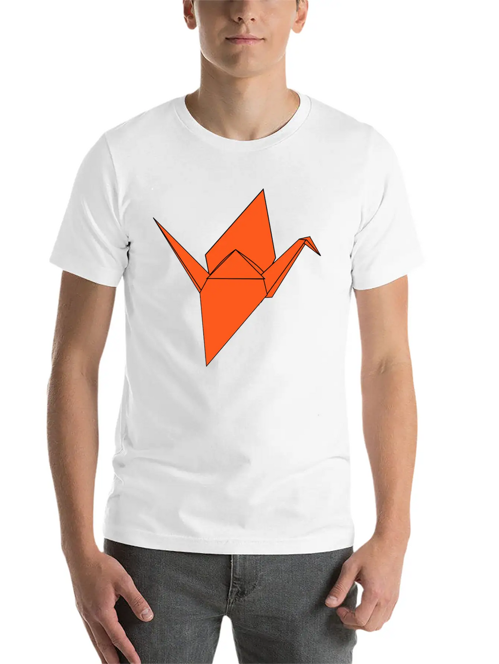 Origami Paper Plane Papier Flugzeug33 Unisex Casual T-Shirt – Clean Design For Daily Comfort