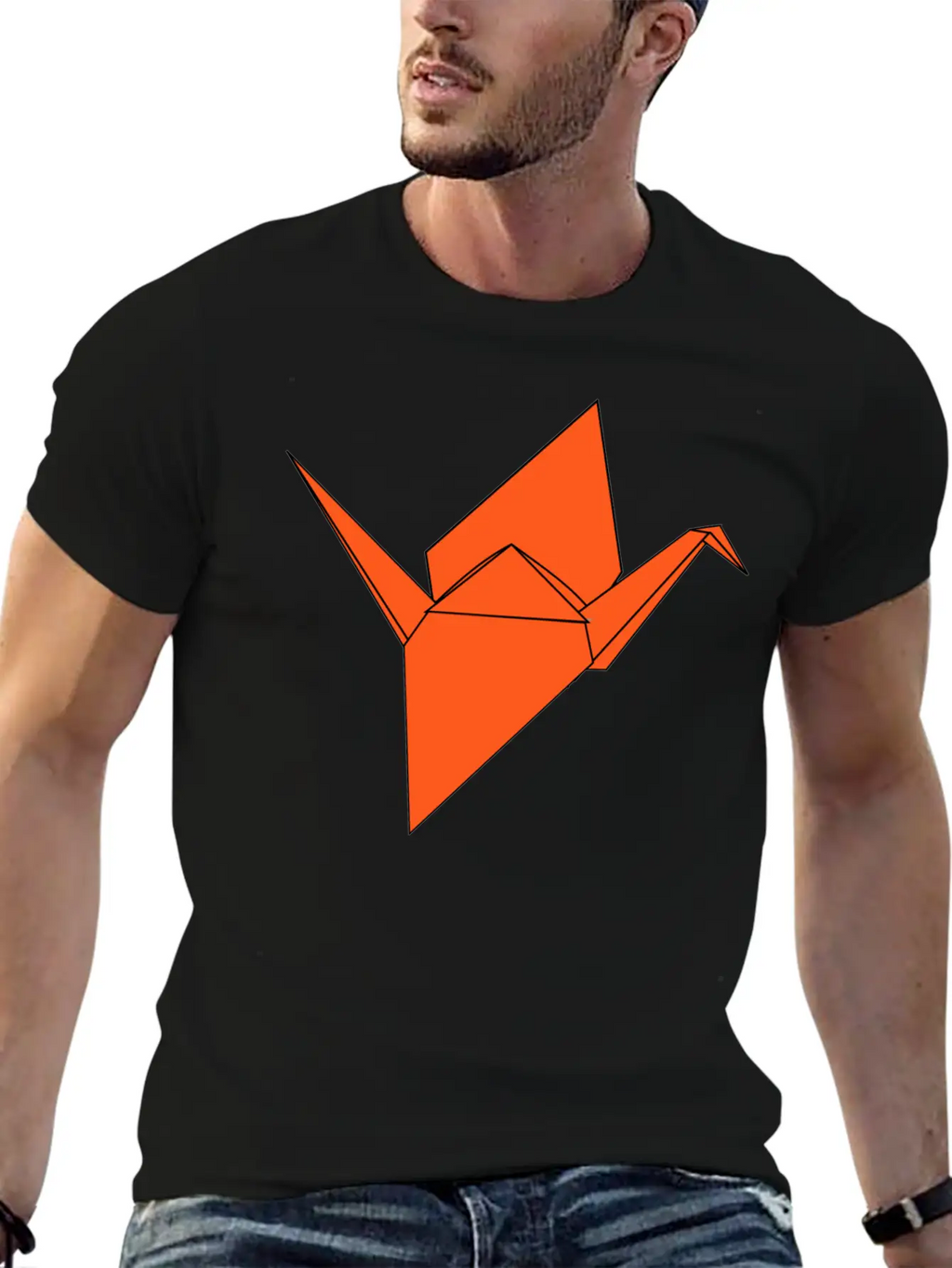 Origami Paper Plane Papier Flugzeug33 Unisex Casual T-Shirt – Clean Design For Daily Comfort