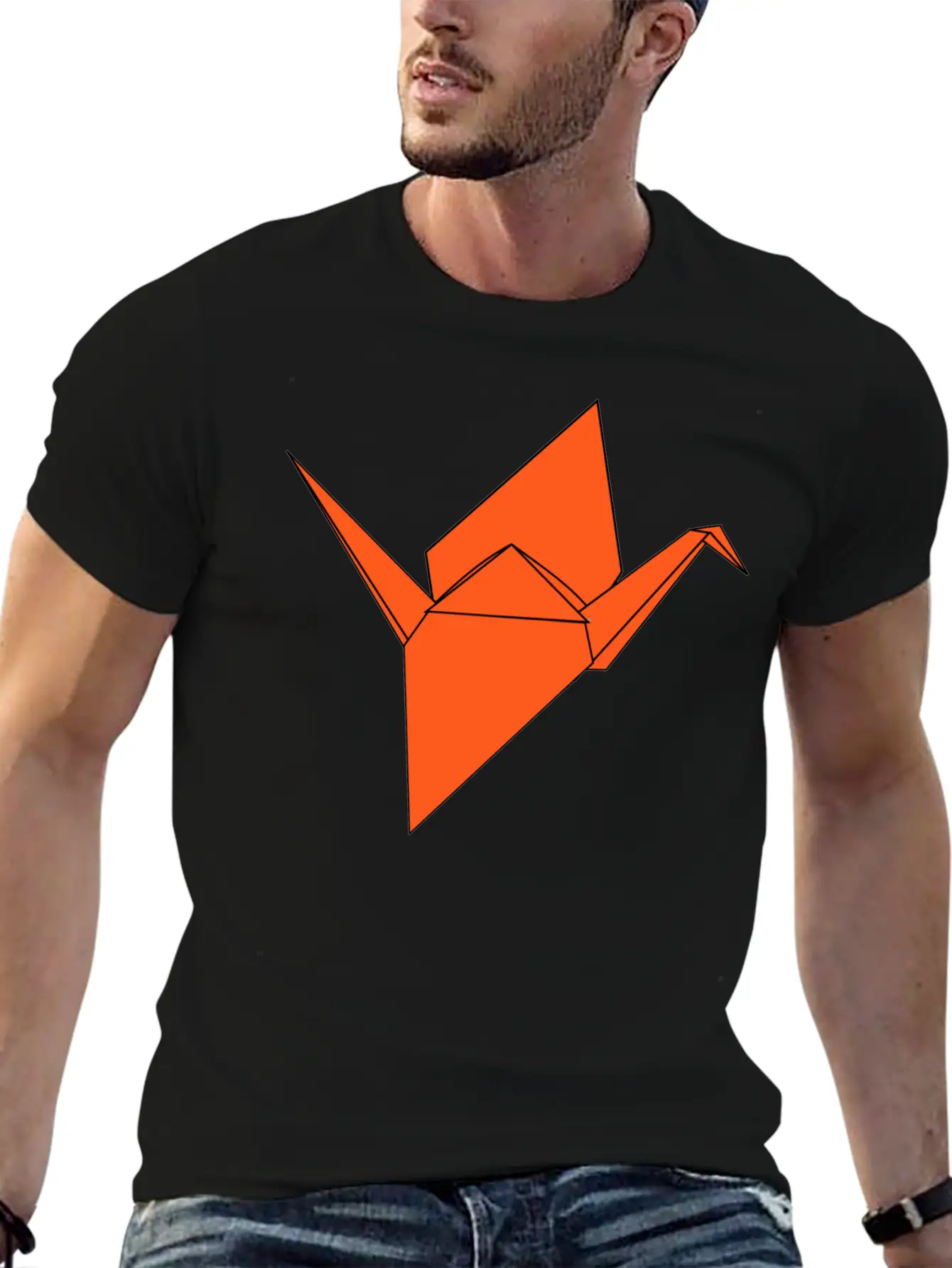 Origami Paper Plane Papier Flugzeug33 Unisex Casual T-Shirt – Clean Design For Daily Comfort