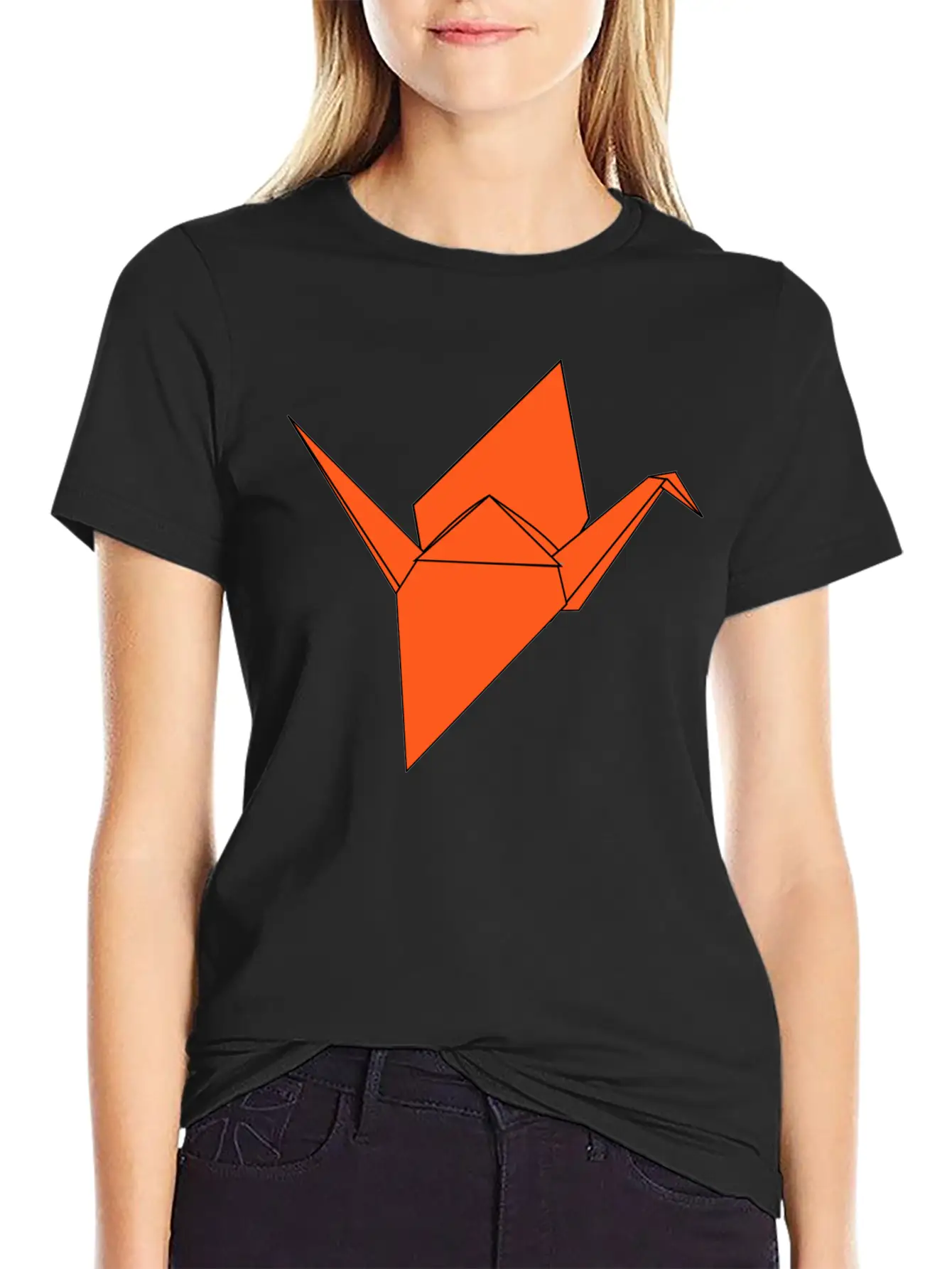 Origami Paper Plane Papier Flugzeug33 Unisex Casual T-Shirt – Clean Design For Daily Comfort